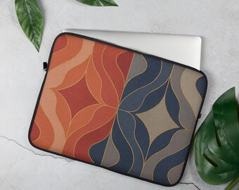 Duality Pattern Two Frequencies Funda para Portátil de San Valentín – Diseño Abstracto Moderno