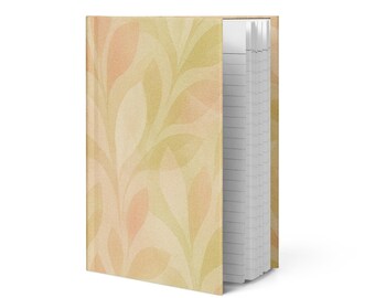 Botanical Whisper Diario de San Valentín Tapa Dura Mate – Diseño Floral Petal Syntax