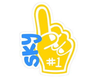 Pegatina Chicago Sky / Pegatina de espuma para dedo #1 del equipo / WNBA
