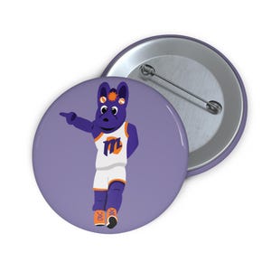 Scorch Button Pin | Phoenix Mercury Mascot | WNBA Basketball