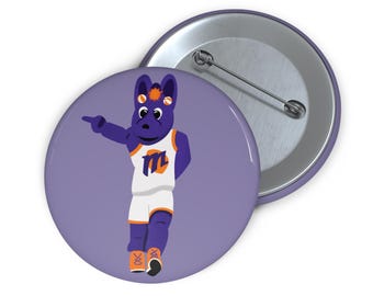 スコーチボタンピン | フェニックス・マーキュリーのマスコット | WNBAバスケットボール