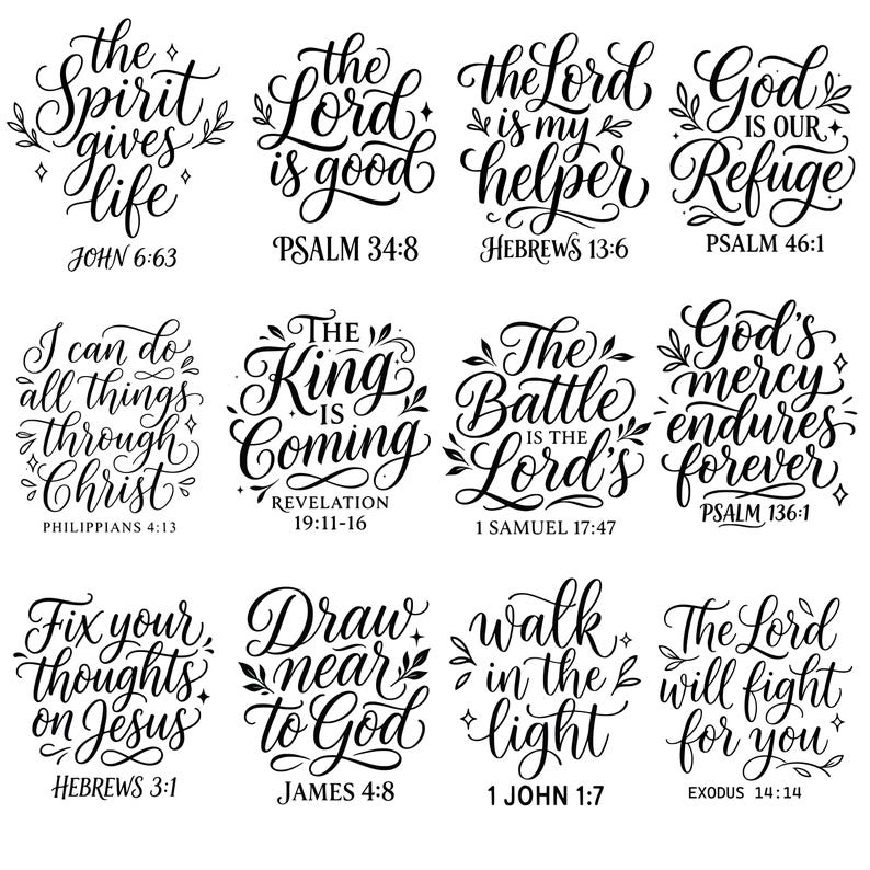 Bible Scripture Svg,bible Quotes Svg,christian Svg,bible Verse Svg ...