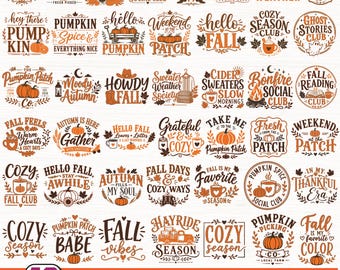 Fall svg,Autumn svg,Thanksgiving Svg,Pumpkin svg,Pumpkin Spice svg,Cozy season svg,Retro fall svg,Fall porch sign svg,Cricut & Silhouette