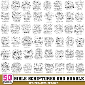 Bibel Schrift SVG, Bibel Zitate SVG, Christliche SVG, Bibel Verse SVG, Religiöse SVG, Glauben SVG, Jesus SVG, Gott SVG, Gesegnete SVG, Cricut & Silhouette