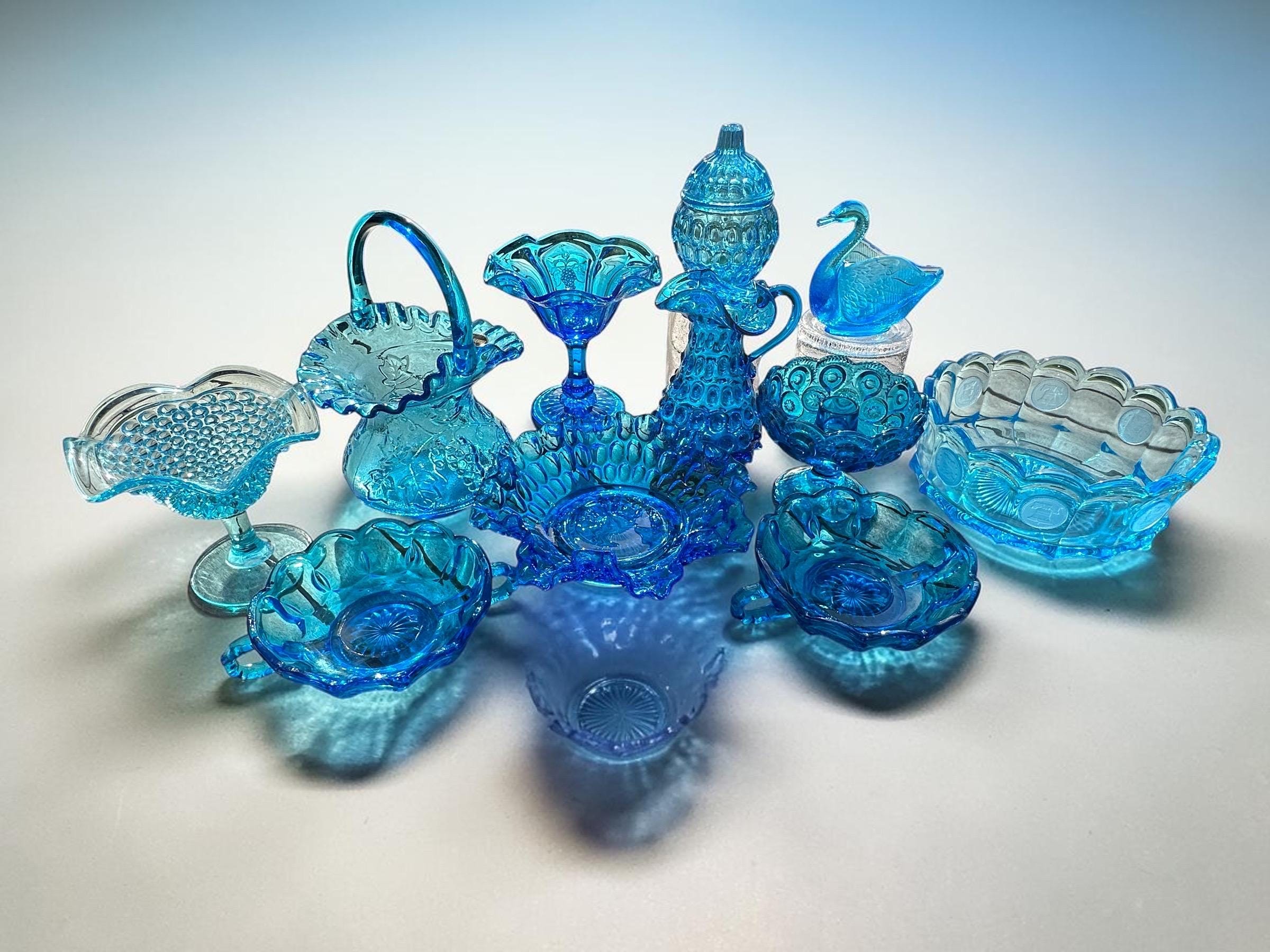 Blue Flower Dishes - Etsy