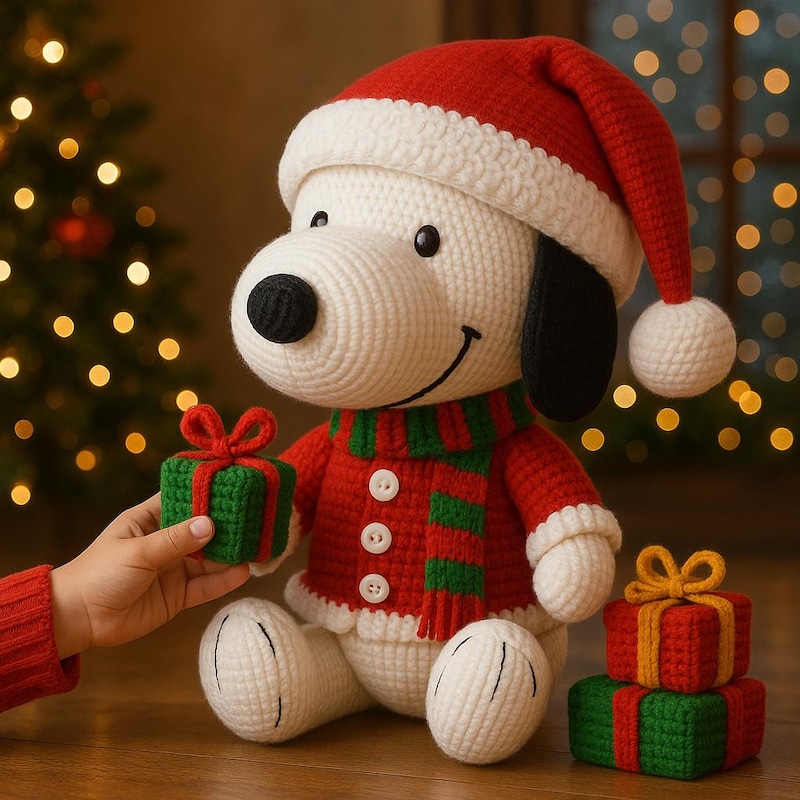 Snoopy navideño - Etsy México