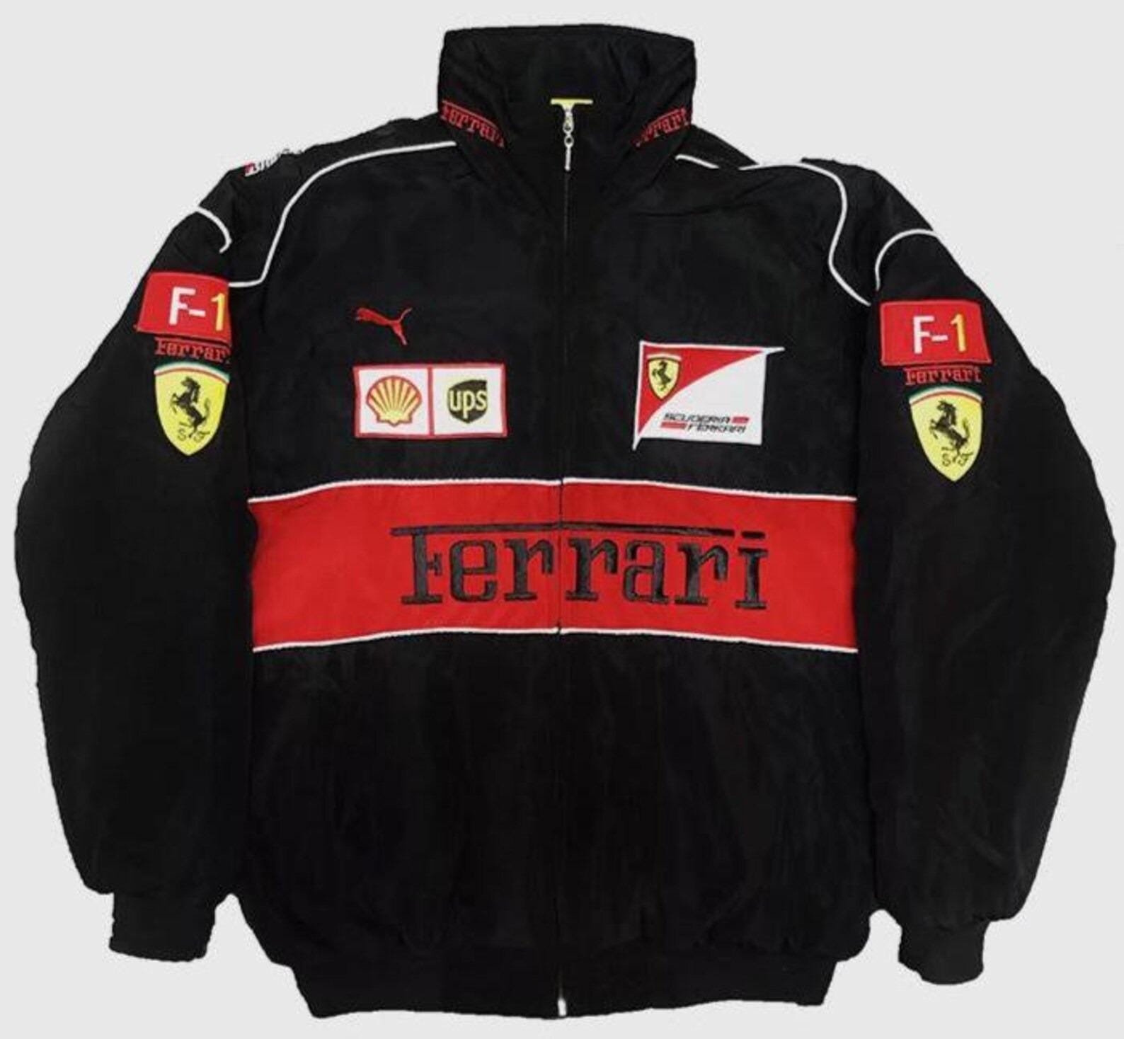 Leather ferrari jacket - Etsy 日本