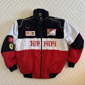 Leather ferrari jacket - Etsy 日本