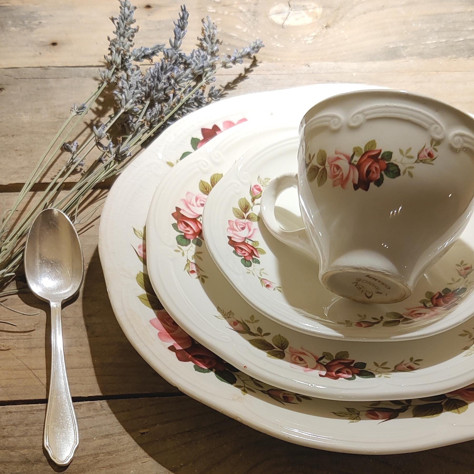 フランス ポースレーヌドパリ食器 9点 フランス ポースレーヌドパリ