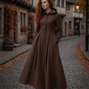 ジャケット・アウター 80s maxi wool long coat vintage mode Vintage Wool Maxi Coat M - Etsy