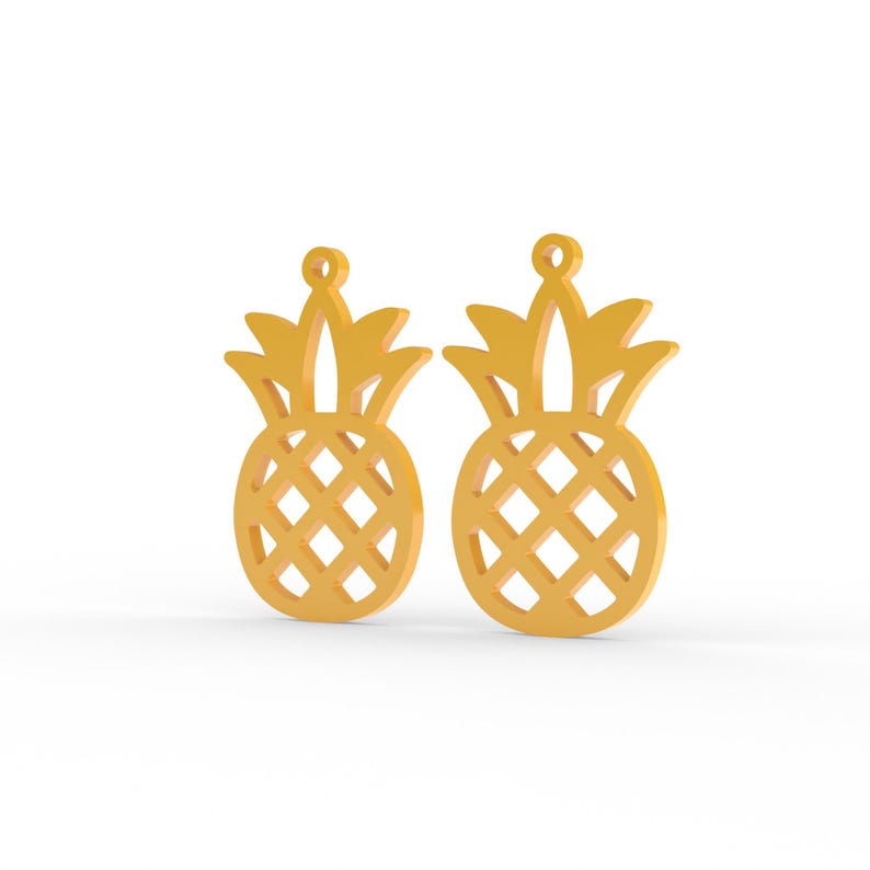Colección de 25 archivos STL de pendientes de verano: diseños de joyería para impresión 3D imagen 7