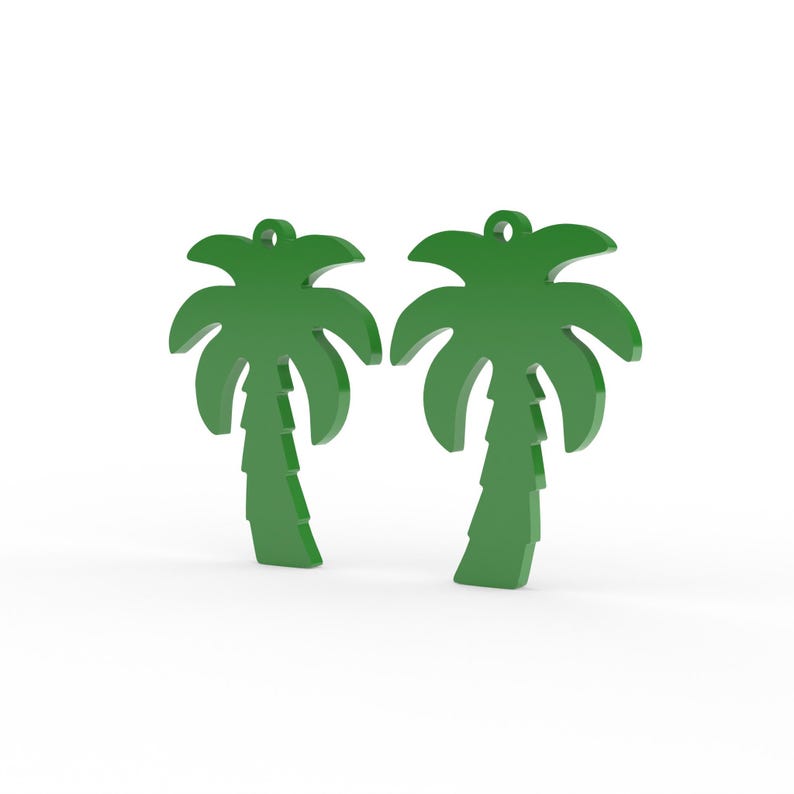 Colección de 25 archivos STL de pendientes de verano: diseños de joyería para impresión 3D imagen 8