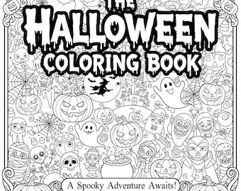 Das Halloween-Malbuch