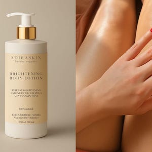 Triple Actives | Kojic Acid Alpha Arbutin Glutathione | Face Body Lotions | 8oz