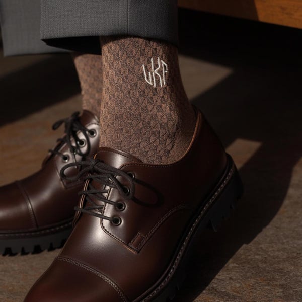 Custom Groomsmen Socks with Initials,Embroidered Wedding Socks,Personalized Gift for Groom, Best Man, Usher, or Wedding Party,Monogram socks
