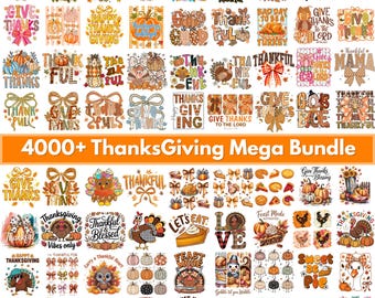 Über 4000 PNG-Dateien zum Thema Thanksgiving, Herbst-PNGs, Herbst-Sublimations-PNGs, Gemütliche Jahreszeit-PNGs, Preppy-Herbst-PNGs, Boho-Kürbis-PNGs, Retro-Herbst-Vibes