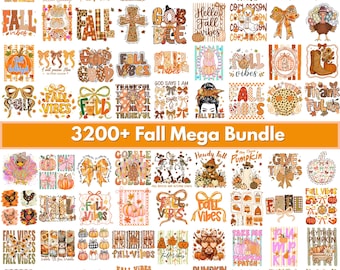 3200+ PNG-Dateien zum Thema Herbst, Herbststimmung, Herbst-Sublimationsdruck, Retro-Herbstmotive, Gans, Kürbis, Blumen, Trendmotive, SVG-Dateien zum Thema Herbst