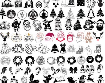 Christmas SVG Mega Bundle: 500+ Holiday Cut Files for Cricut (Digital Download)