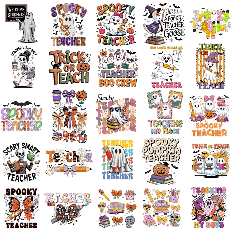 2000+ Teacher's Day Png Bundle, Teacher appreciation png, Teacher life Sublimation, Retro Best Teacher Ever, Teach png, Teacher mega bundle image 8