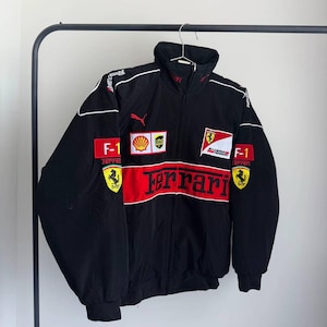 Leather ferrari jacket - Etsy 日本