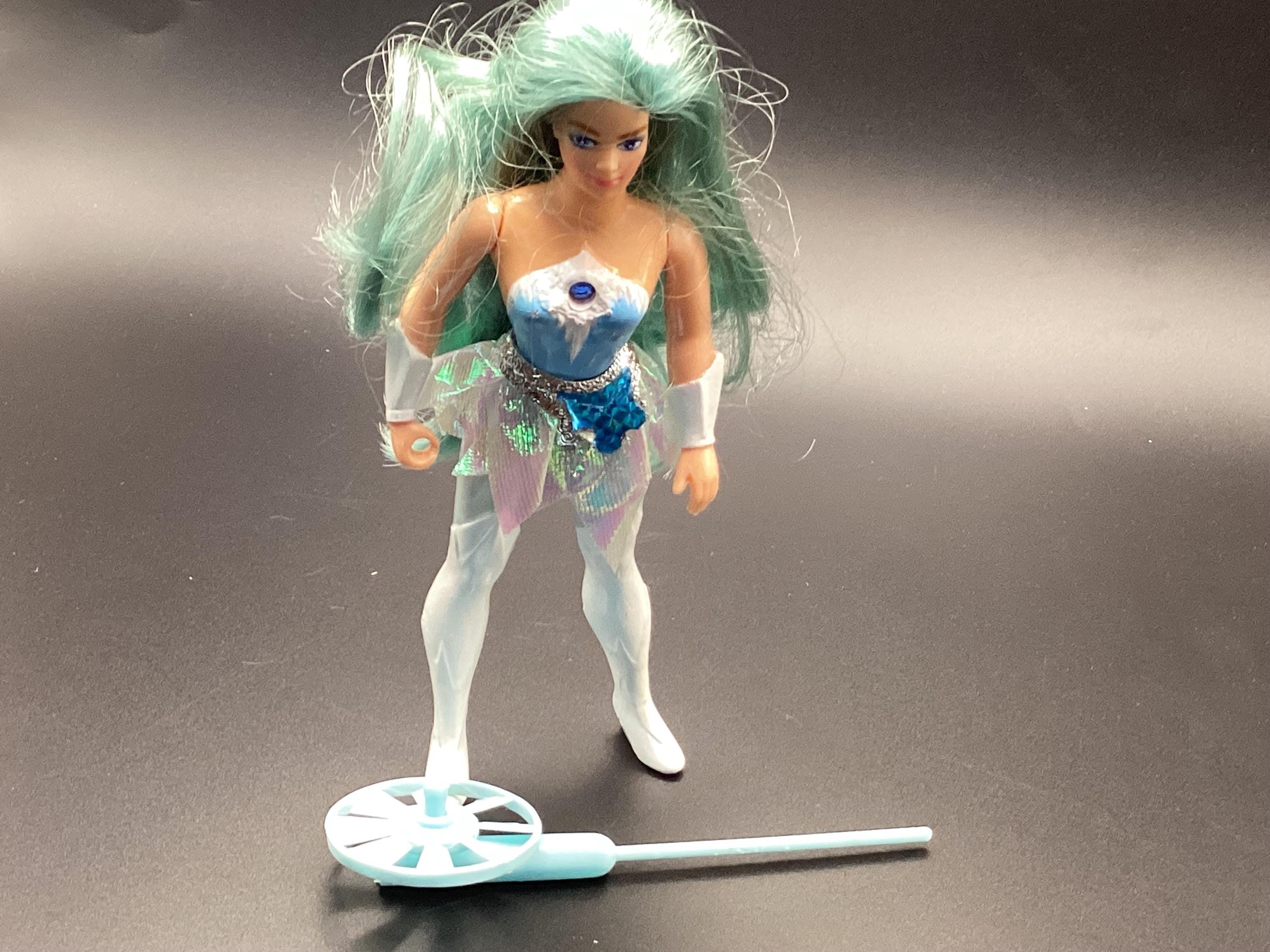 サエラ　さえら　ヴィンテージ　アンティーク風青色人形 She Ra Vintage Doll - Etsy