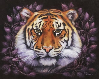 Tiger from the Taiga (oil painting)