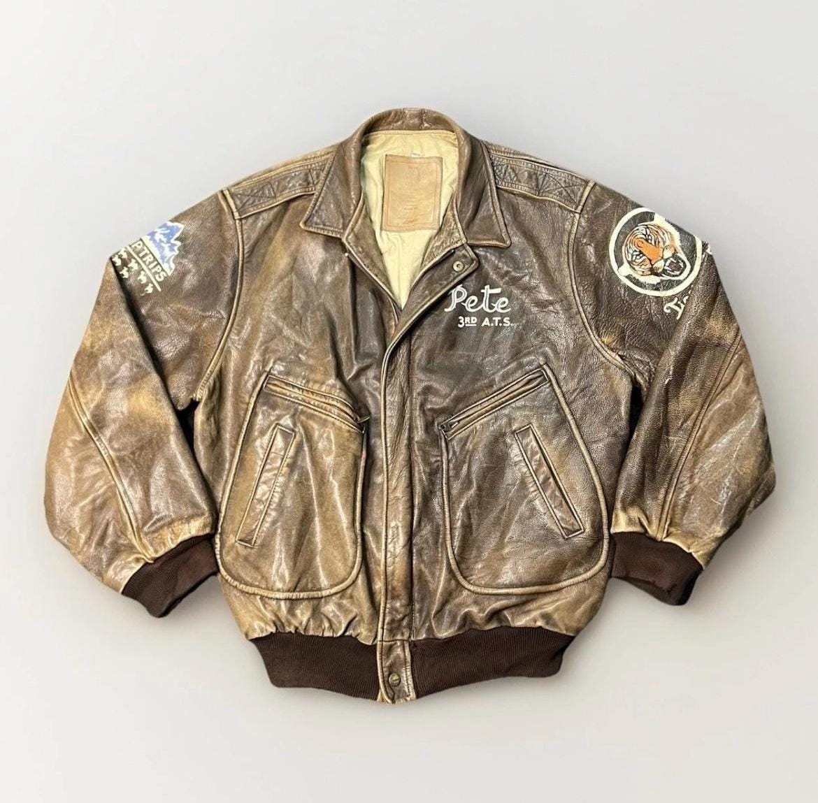 ジャケット・アウター 90s Chevignon Leather Cotton 6Pocket JKT CHEVIGNON REAL SHEEPSKIN SHEARLING LEATHER Bomber G-1 Jacket Coat