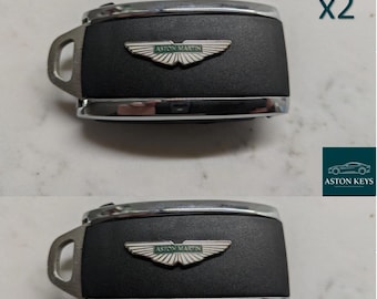Aston Martin nyckelring med skalbyte (2-pack)