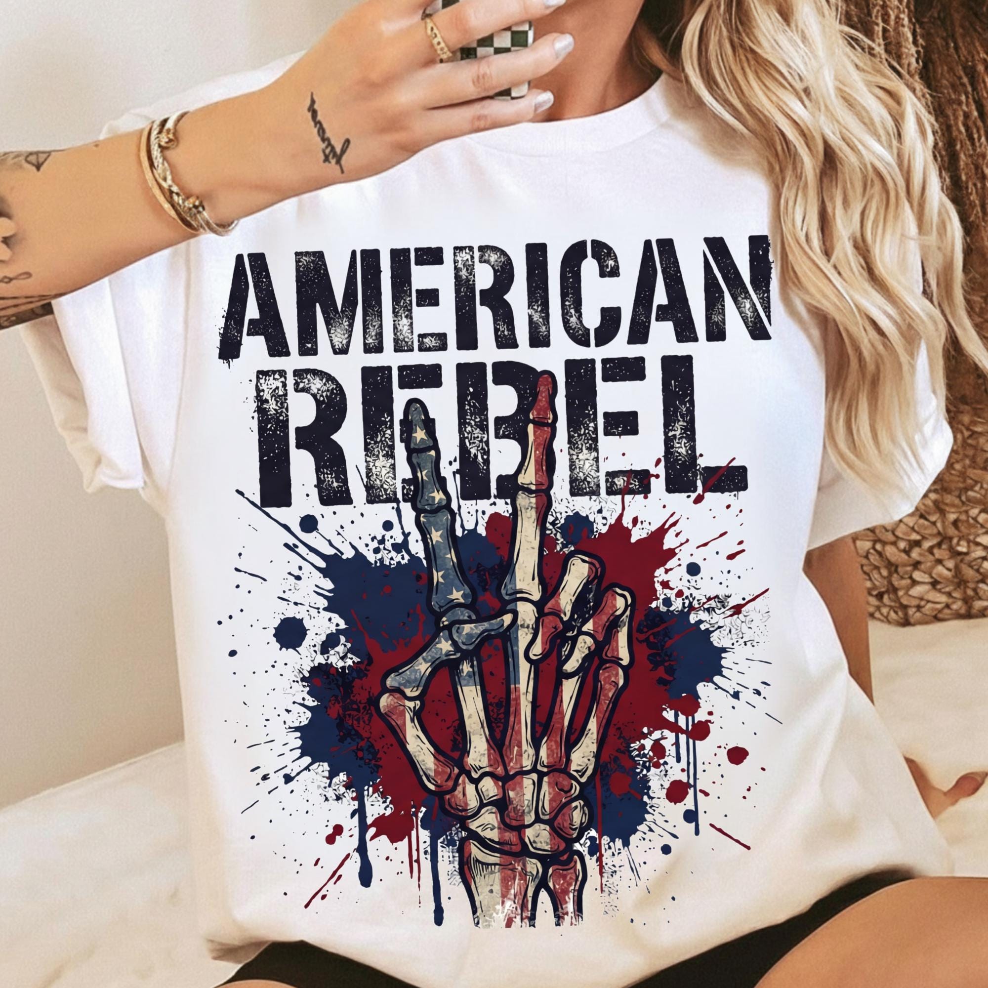 Skeleton Hand Shirt - Etsy