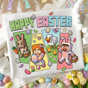 ハッピーイースターゲーマーキャラクターPNG、ゲーマーイースターPNG、トレンディゲーマーイースターデー、イースターシーズンゲーマーPNG、イースターバニーPNG昇華