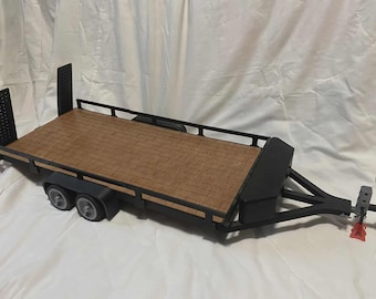 RC (remote control) Trailer 1:10 Scale for RC Vehicles | 33" X 14" | Color Customizable
