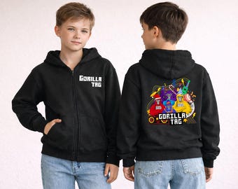 Gorilla Tag Youth Full Zip Hoodie