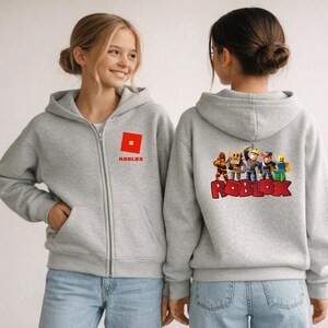 Roblox Youth Full Zip Hoodie image 5