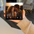 Personalized Photo Song Fridge Magnet, Valentines Day, Anniversary Gift, Custom Photo Music Box