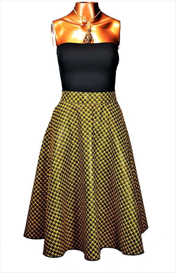 circular kitenge dresses