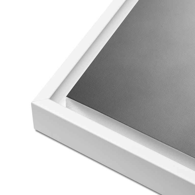 Controlled Time – Mechanical Watch Movement | Dark Masculine Wall Art White Wood Frame