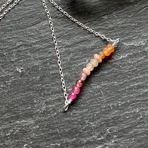 Lesbian Flag Bifrost Rainbow Pride Necklace