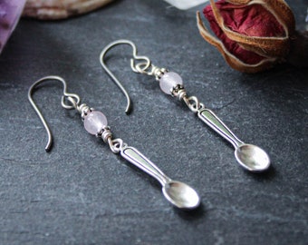 Custom Hypoallergenic Spoonie Earrings