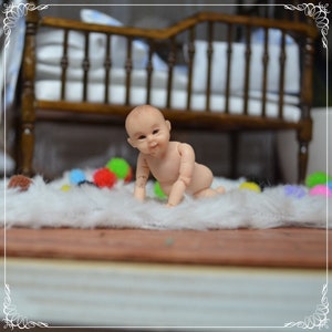 Lalka 1/12 bjd - prawdziwe proporcje BABY - ręcznie robiony dąb OOAK wykonany przez Zjakazumi