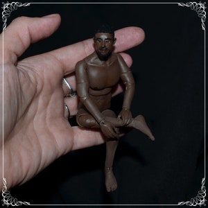 1/12 bjd doll - real male proportions - handmade OOAK custom made by Zjakazumi
