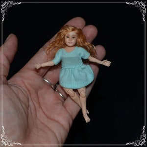 1/12 bjd doll - real GIRL proportions - handmade OOAK custom made by Zjakazumi