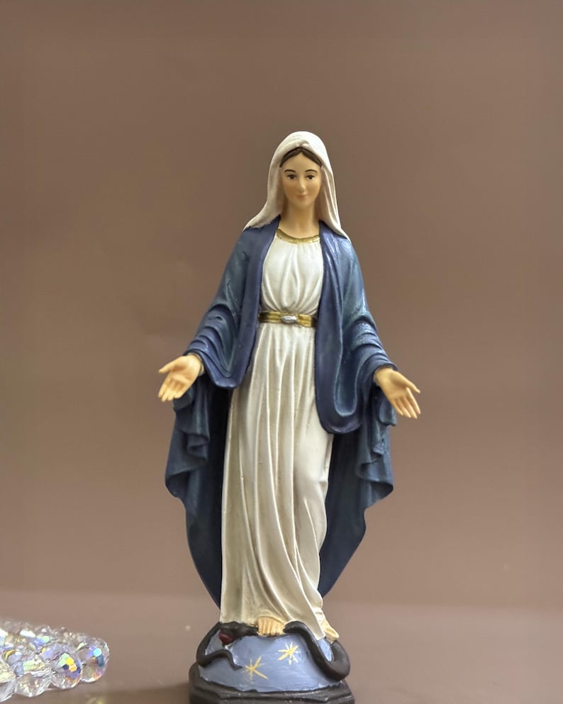 Our Lady of Grace Statue – Virgin Mary Figurine | Catholic Gift for ...