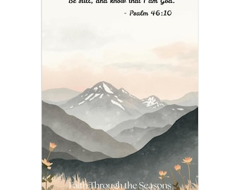 2026 Bible Verse Wall Calendar | Christian Scripture Calendar | Faith Based Watercolor Art | Inspirational Christian Gift