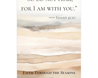 2026 Bible Verse Wall Calendar | Christian Scripture Calendar | Encouragement & Strength Abstract Art | Faith Gift for Women