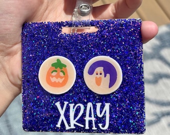 Custom Initial X-ray Halloween Sugar Cookie Markers
