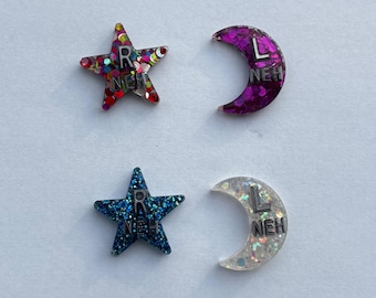 Custom Initial X-ray Star and Moon Markers