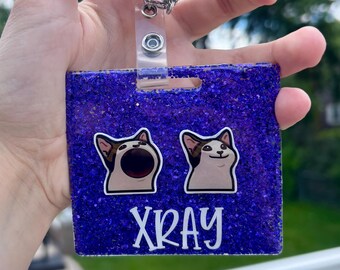 Marcadores personalizados de rayos X con gatos divertidos