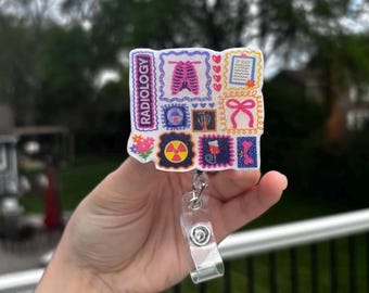 Radiology Badge Reel/ID Holder
