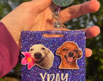 Custom Initial X-ray Funny Dog Markers