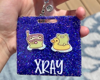 Custom Initial X-ray Summer Frog Markers